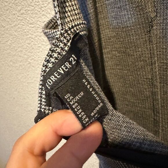 NWOT Forever 21 Women’s Preppy Overall Style Dress Size S - Picture 7 of 10